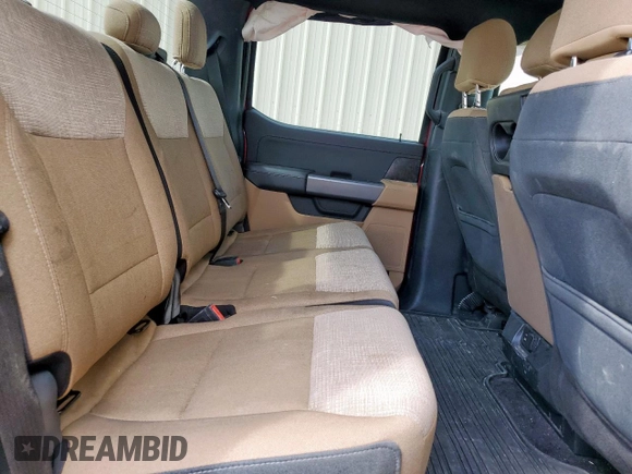 2021 Ford F-150 XL with VIN 1FTEW1C52MFA73276, listed as a Copart auction lot 61730665 with 163,262 mi miles and Salvage title. Bid and sale history available at DreamBid. Image 10.