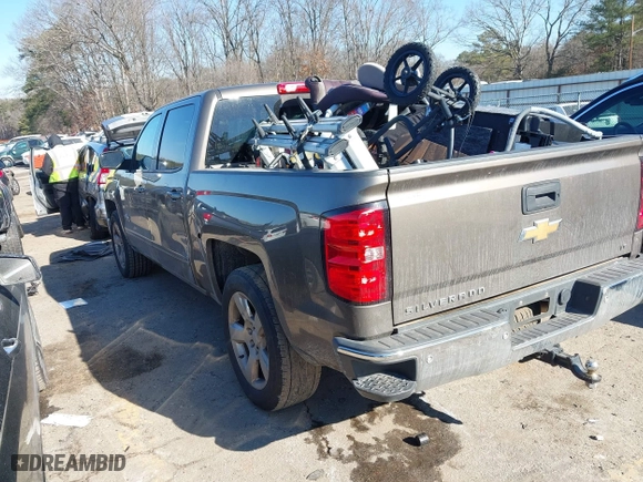 2015 Chevrolet Silverado 1500 LT with VIN 3GCPCREC3FG292888, listed as a IAAI auction lot 41416740 with 123,000 mi miles. Bid and sale history available at carsss.com. Image 3.