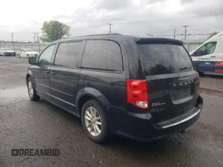 2015 Dodge Grand Caravan SXT with VIN 2C4RDGCG2FR648841, listed as a Copart auction lot 51134455 with 121,570 mi miles and Salvage Title. Bid and sale history available at DreamBid. Image 2.