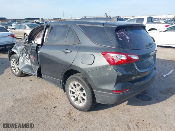 2021 Chevrolet Equinox LS with VIN 2GNAXHEV3M6131754, listed as a IAAI auction lot 41895452 with 1 mi miles. Bid and sale history available at carsss.com. Image 3.