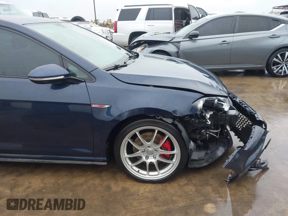 2017 Volkswagen Golf GTI S with VIN 3VW5T7AU3HM069990, listed as a IAAI auction lot 41554093 with 88,216 mi miles. Bid and sale history available at carsss.com. Image 18.