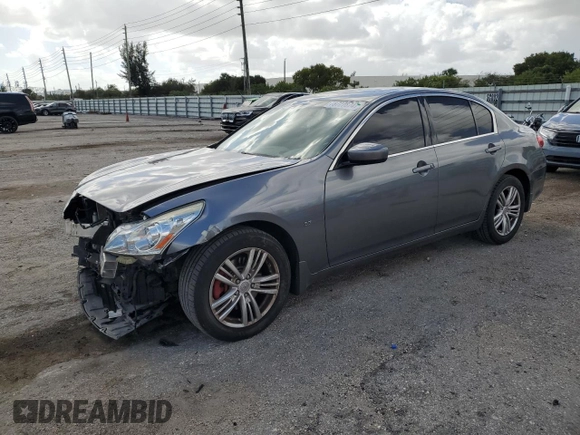 2015 Infiniti Q40 with VIN JN1CV6AR5FM522450, listed as a Copart auction lot 78727874 with 98,368 mi miles and Salvage Title. Bid and sale history available at carsss.com. Image 1.