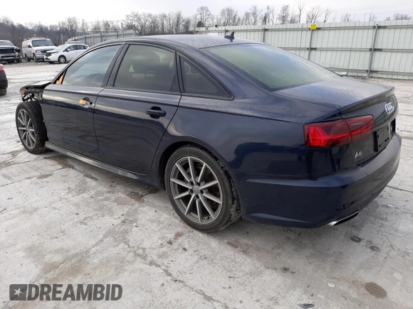 2018 Audi A6 Premium Plus with VIN WAUG3AFC6JN019053, listed as a Copart auction lot 39289543 with 35,649 mi miles. Bid and sale history available at carsss.com. Image 2.