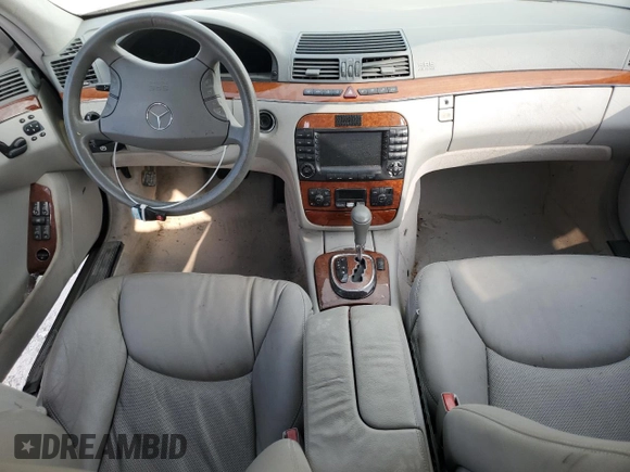 2004 Mercedes-Benz S-Class 4.3L with VIN WDBNG70J24A394215, listed as a Copart auction lot 67526124 with 0 mi miles and Clean Title. Bid and sale history available at carsss.com. Image 8.
