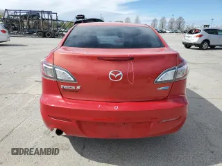 2013 Mazda 3 i Grand Touring with VIN JM1BL1W73D1801628, listed as a Copart auction lot 50356015 with 213,796 mi miles and Salvage Title. Bid and sale history available at carsss.com. Image 6.