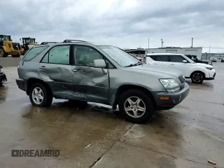 2003 Lexus RX 300 with VIN JTJGF10U430163094, listed as a Copart auction lot 55851845 with 148,126 mi miles and Salvage title. Bid and sale history available at DreamBid. Image 14.