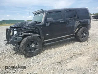 2007 Hummer H3 SUV z VIN 5GTDN13E278207901, wystawiony jako Copart lot #55413255 z przebiegiem 186 255 mil mil oraz Szkody całkowita. Historia ofert i sprzedaży dostępna na DreamBid. Obrazek 1.