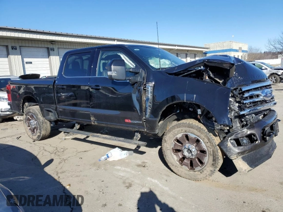 2024 Ford Super Duty F-250 SRW XL with VIN 1FT8W2BM5RED95693, listed as a Copart auction lot 89387805 with 12,322 mi miles and Salvage Title. Bid and sale history available at carsss.com. Image 4.