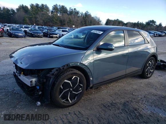 2023 Hyundai Ioniq 5 SE with VIN KM8KMDAF5PU168965, listed as a Copart auction lot 85204294 with 14,838 mi miles and Salvage title. Bid and sale history available at DreamBid. Image 1.