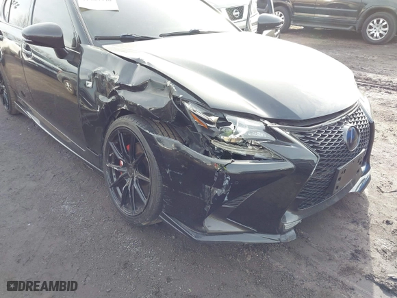 2018 Lexus GS with VIN JTHCZ1BL9JA007541, listed as a IAAI auction lot 41483940 with 58,180 mi miles. Bid and sale history available at carsss.com. Image 6.