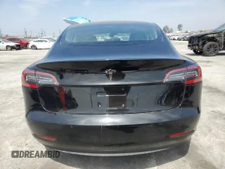 2018 Tesla Model 3 Long Range Battery with VIN 5YJ3E1EA6JF176429, listed as a Copart auction lot 53272005 with 46,243 mi miles and Salvage Title. Bid and sale history available at DreamBid. Image 6.