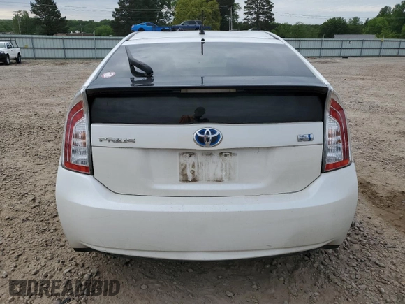 2012 Toyota Prius One with VIN JTDKN3DUXC5493783, listed as a Copart auction lot 54357425 with 176,406 mi miles and Clean Title. Bid and sale history available at DreamBid. Image 6.