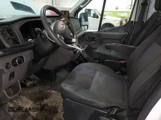 2021 Ford Transit Cargo with VIN 1FTBR2CG2MKA40366, listed as a Copart auction lot 48967855 with 81,030 mi miles and Salvage title. Bid and sale history available at DreamBid. Image 7.