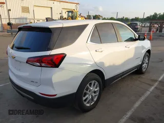 2023 Chevrolet Equinox LT with VIN 3GNAXTEG5PS199676, listed as a IAAI auction lot 42091780 with 26,530 mi miles and . Bid and sale history available at DreamBid. Image 4.