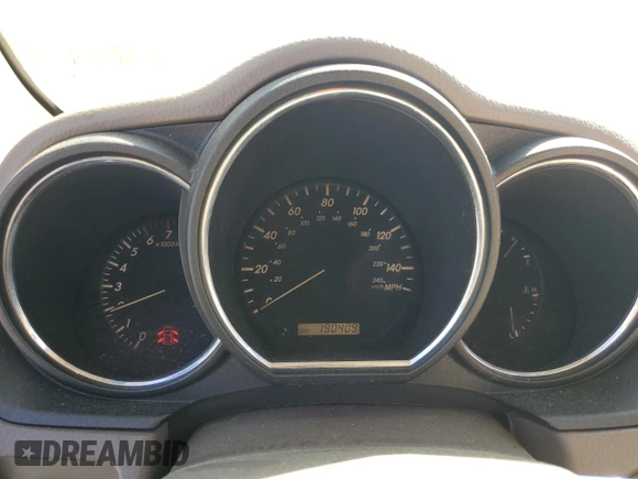 2005 Lexus RX 330 with VIN 2T2GA31U05C042160, listed as a Copart auction lot 53120035 with 190,409 mi miles and Salvage Title. Bid and sale history available at DreamBid. Image 9.