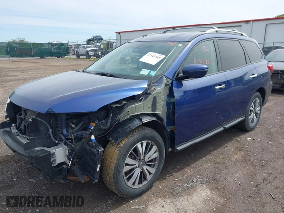 2019 Nissan Pathfinder SV z VIN 5N1DR2MM7KC617117, wystawiony jako IAAI lot #42342685 z przebiegiem 98 013 mil mil oraz . Historia ofert i sprzedaży dostępna na DreamBid. Obrazek 17.