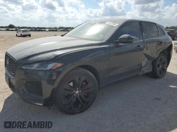 2023 Jaguar F-Pace R-Dynamic S with VIN SADCT2FU6PA711768, listed as a Copart auction lot 78414954 with Not Provided miles and Salvage Title. Bid and sale history available at DreamBid. Image 1.