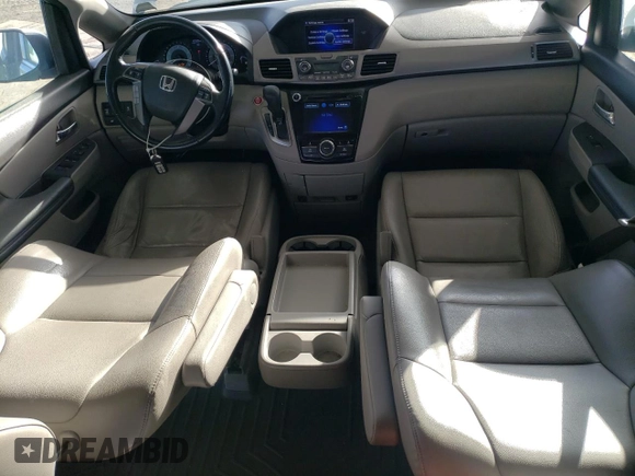 2014 Honda Odyssey EX-L with VIN 5FNRL5H62EB119570, listed as a Copart auction lot 53001525 with 197,509 mi miles and Clean Title. Bid and sale history available at DreamBid. Image 8.