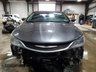 2016 Chrysler 200 C with VIN 1C3CCCEG5GN114637, listed as a Copart auction lot 47175625 with 0 mi miles and Salvage Title. Bid and sale history available at carsss.com. Image 5.