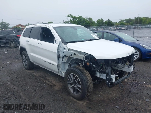 2021 Jeep Grand Cherokee Limited with VIN 1C4RJFBG5MC665126, listed as a IAAI auction lot 42277069 with 114,232 mi miles and . Bid and sale history available at DreamBid. Image 1.