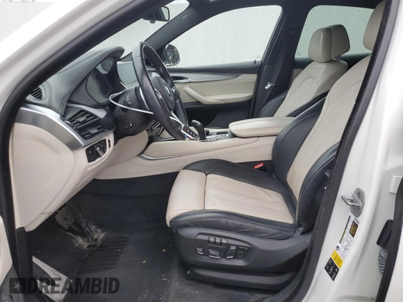 2015 BMW X6 xDrive35i with VIN 5UXKU2C58F0N75759, listed as a Copart auction lot 42512893 with 79,209 mi miles. Bid and sale history available at carsss.com. Image 7.