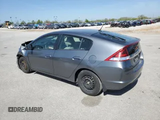 2012 Honda Insight LX with VIN JHMZE2H52CS004465, listed as a Copart auction lot 53211725 with Not provided miles and Salvage title. Bid and sale history available at DreamBid. Image 2.