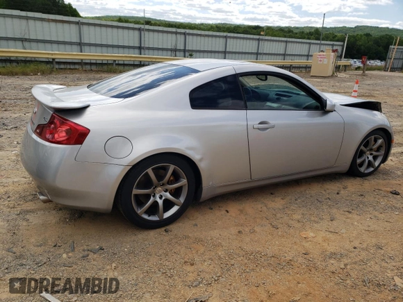 2003 Infiniti G35 w/Leather z VIN JNKCV54E93M209766, wystawiony jako Copart lot #58235305 z przebiegiem 187 660 mil mil oraz Tytuł czysty. Historia ofert i sprzedaży dostępna na DreamBid. Obrazek 3.