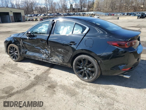2025 Mazda 3 S Select Sport with VIN JM1BPABM6S1759243, listed as a Copart auction lot 50402385 with Not Provided miles and Salvage Title. Bid and sale history available at DreamBid. Image 2.