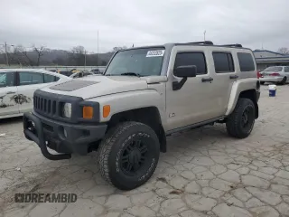2006 Hummer H3 with VIN 5GTDN136268327253, listed as a Copart auction lot 44222825 with 137,414 mi miles and Clean Title. Bid and sale history available at DreamBid. Image 1.