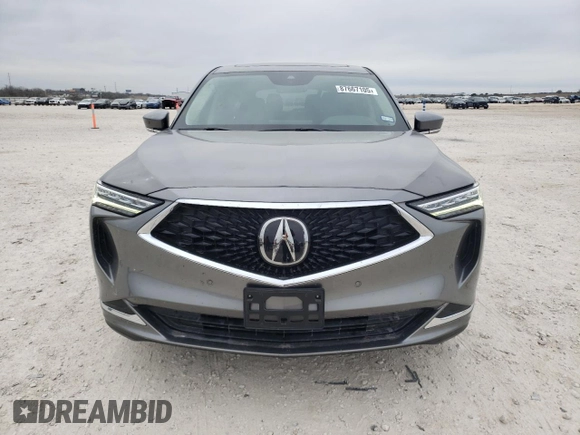 2023 Acura MDX w/Technology Package with VIN 5J8YE1H49PL002082, listed as a Copart auction lot 87667105 with 44,961 mi miles and Clean Title. Bid and sale history available at carsss.com. Image 5.
