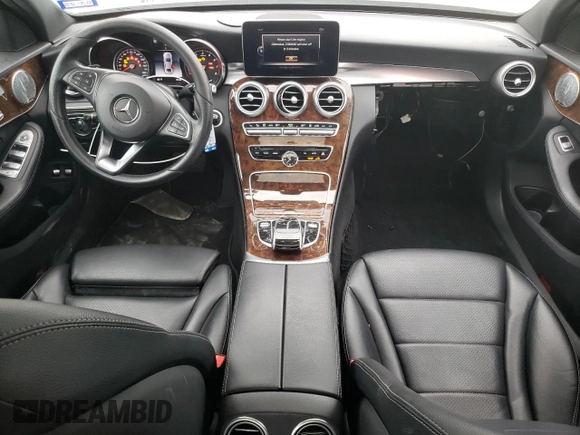 2018 Mercedes-Benz C 350e with VIN 55SWF4HB0JU238745, listed as a Copart auction lot 88916345 with 44,808 mi miles and Salvage title. Bid and sale history available at DreamBid. Image 8.
