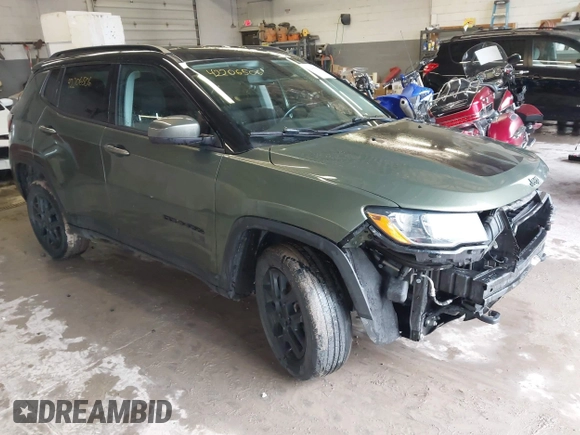 2021 Jeep Compass Sport с VIN 3C4NJDAB8MT591231, выставлен на аукционе IAAI как лот 42206506 с пробегом 69 976 миль миль и . История ставок и продаж доступна на DreamBid. Изображение 1.
