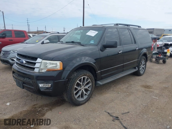 2015 Ford Expedition EL XLT with VIN 1FMJK1HT8FEF26502, listed as a IAAI auction lot 41613404 with 177,021 mi miles. Bid and sale history available at carsss.com. Image 18.