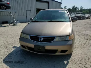 2003 Honda Odyssey EX-L with VIN 5FNRL18963B087397, listed as a Copart auction lot 62392415 with 261,737 mi miles and Salvage title. Bid and sale history available at DreamBid. Image 14.