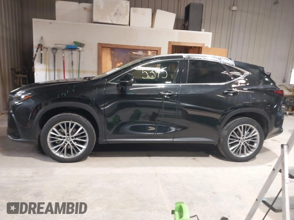2023 Lexus NX with VIN 2T2HGCEZ2PC024528, listed as a IAAI auction lot 41995345 with 12,772 mi miles. Bid and sale history available at carsss.com. Image 14.