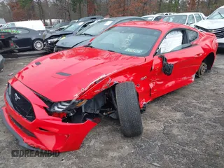 2021 Ford Mustang GT with VIN 1FA6P8CF4M5119074, listed as a IAAI auction lot 41137351 with 28,718 mi miles. Bid and sale history available at carsss.com. Image 16.
