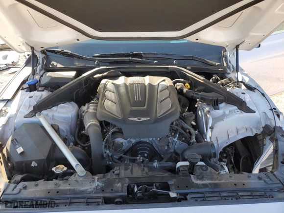 2018 Genesis G90 3.3T Premium with VIN KMHG34JA7JU041140, listed as a Copart auction lot 83020974 with 30,123 mi miles and Salvage Title. Bid and sale history available at carsss.com. Image 11.
