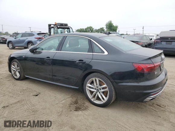 2024 Audi A4 S line Premium Plus z VIN WAUEAAF43RN005595, wystawiony jako Copart lot #60690765 z przebiegiem 27 152 mil mil oraz Szkoda całkowita • Salvage title. Historia ofert i sprzedaży dostępna na DreamBid. Obrazek 2.