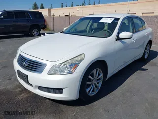 2009 Infiniti G37 Sedan Journey with VIN JNKCV61E59M303596, listed as a IAAI auction lot 41582752 with 158,903 mi miles. Bid and sale history available at carsss.com. Image 2.