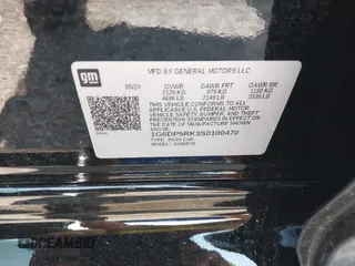 2025 Cadillac CT5 Sport с VIN 1G6DP5RK3S0100470, выставлен на аукционе IAAI как лот 42386329 с пробегом 6 143 миль миль и . История ставок и продаж доступна на DreamBid. Изображение 9.