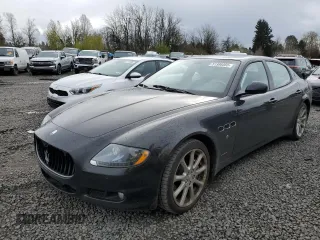 2011 Maserati Quattroporte S z VIN ZAM39JKA2B0055322, wystawiony jako Copart lot #51386055 z przebiegiem 78 818 mil mil oraz Czysty tytuł • Clean title. Historia ofert i sprzedaży dostępna na DreamBid. Obrazek 1.