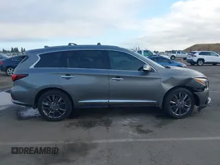2019 Infiniti QX60 Pure z VIN 5N1DL0MN7KC522605, wystawiony jako IAAI lot #42257708 z przebiegiem 60 357 mil mil oraz . Historia ofert i sprzedaży dostępna na DreamBid. Obrazek 13.