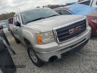 2009 GMC Sierra 1500 with VIN 2GTEC29C891102251, listed as a Copart auction lot 75658934 with 155,584 mi miles and Salvage Title. Bid and sale history available at DreamBid. Image 4.