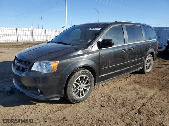 2017 Dodge Grand Caravan SXT with VIN 2C4RDGCG2HR857581, listed as a Copart auction lot 41481275 with 85,508 mi miles and Non Repairable. Bid and sale history available at carsss.com. Image 1.
