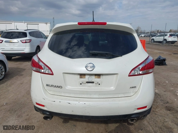 2014 Nissan Murano S with VIN JN8AZ1MWXEW518852, listed as a IAAI auction lot 41885440 with 191,317 mi miles. Bid and sale history available at carsss.com. Image 16.