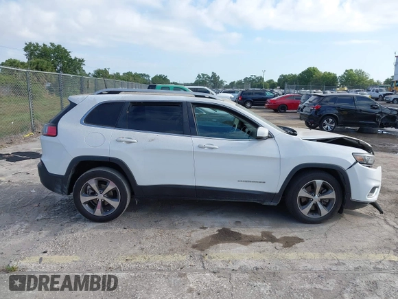2019 Jeep Cherokee Limited z VIN 1C4PJLDB9KD381271, wystawiony jako IAAI lot #42156955 z przebiegiem 88 194 mil mil oraz . Historia ofert i sprzedaży dostępna na DreamBid. Obrazek 12.