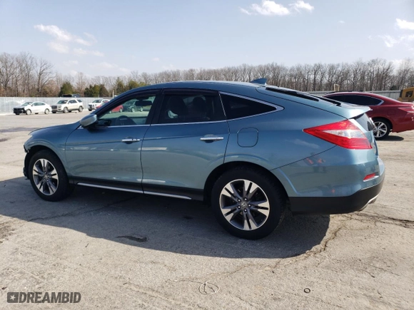 2013 Honda Crosstour EX-L with VIN 5J6TF2H58DL005971, listed as a Copart auction lot 48546455 with 105,444 mi miles and Salvage Title. Bid and sale history available at carsss.com. Image 2.