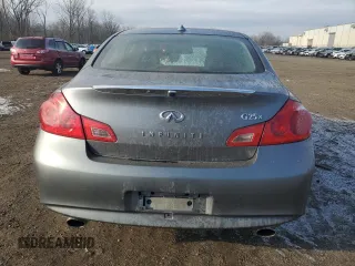 2011 Infiniti G25 x with VIN JN1DV6AR9BM652925, listed as a Copart auction lot 88849795 with 185,351 mi miles and Salvage Title. Bid and sale history available at DreamBid. Image 6.