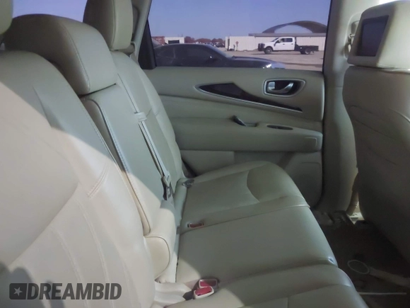 2014 Infiniti QX60 with VIN 5N1AL0MN4EC500276, listed as a IAAI auction lot 42088386 with 125,888 mi miles. Bid and sale history available at carsss.com. Image 8.