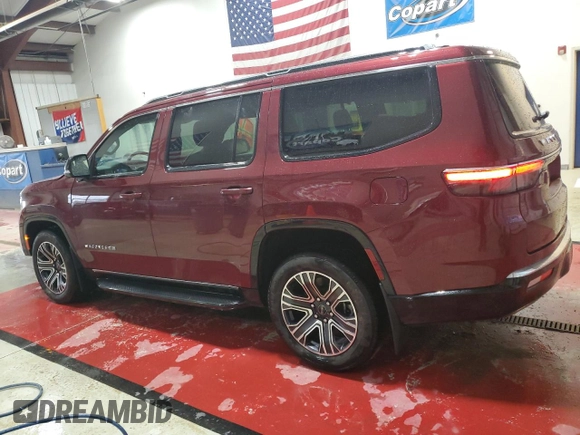 2025 Jeep Wagoneer с VIN 1C4SJVAP2SS501641, выставлен на аукционе Copart как лот 52308455 с пробегом 2 705 миль миль и Списание • Salvage title. История ставок и продаж доступна на DreamBid. Изображение 2.
